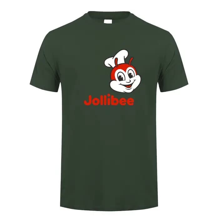 Jollibee t-shirt été hommes coton à manches courtes T-shirts drôle