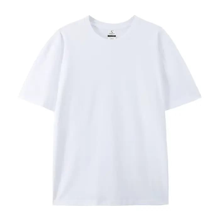 LOGO gratuit femmes et hommes Image personnalisée t-shirts 100% coton 220g gsm décontracté à manches courtes T-Shirt équipe d'entreprise vêtements de travail culturels