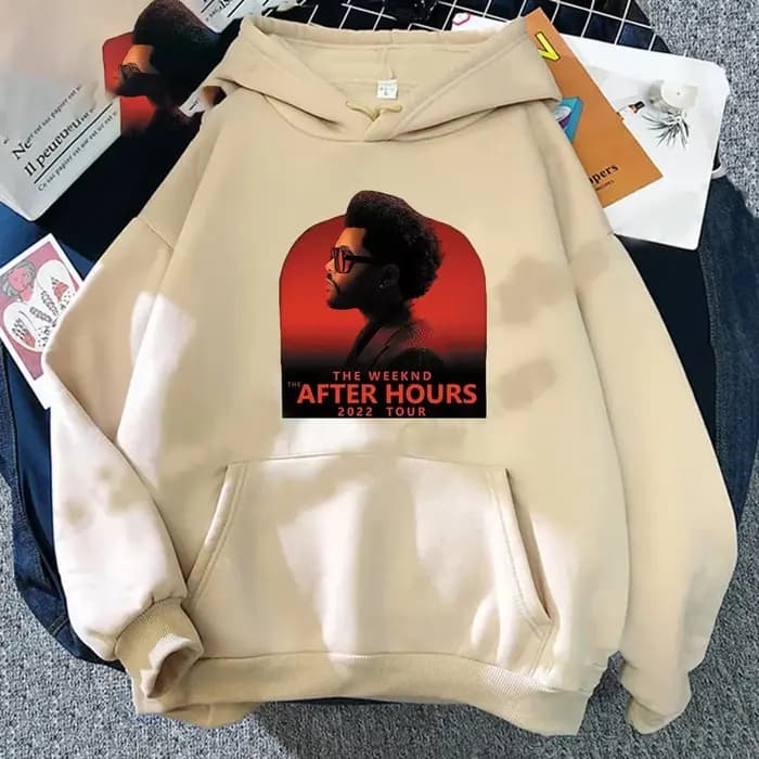 The Weeknd sweat à capuche hommes mode lettre imprimer sweats