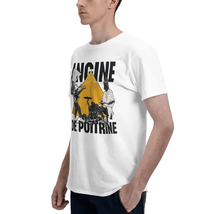 Angine de Poitrine Band Merch T-shirts pour hommes et femmes