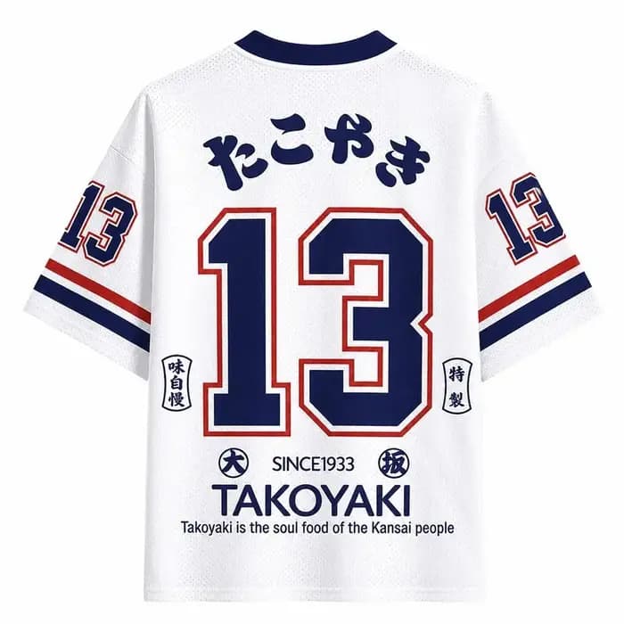 Chemise rétro classique Osaka Octopus imprimée en 3D pour hommes et femmes