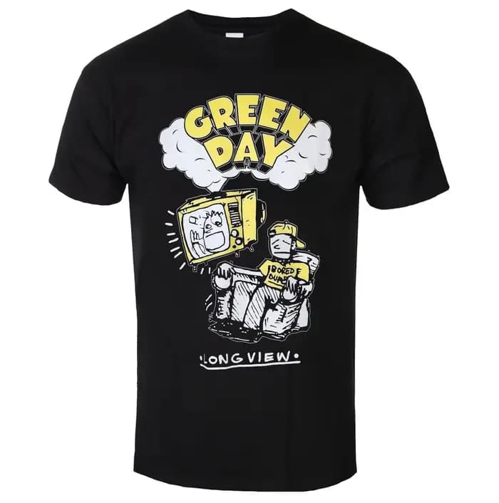 T-shirt graphique Green Day American Idiot Heart Grenade