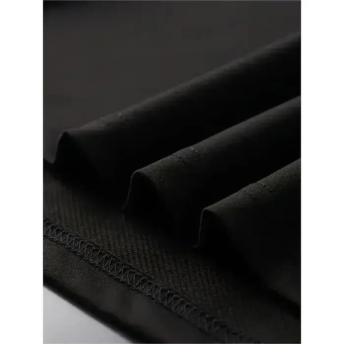 Chemise noire pour hommes et femmes