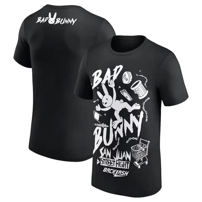 T-shirt Bad Bunny Wrestling pour hommes et femmes