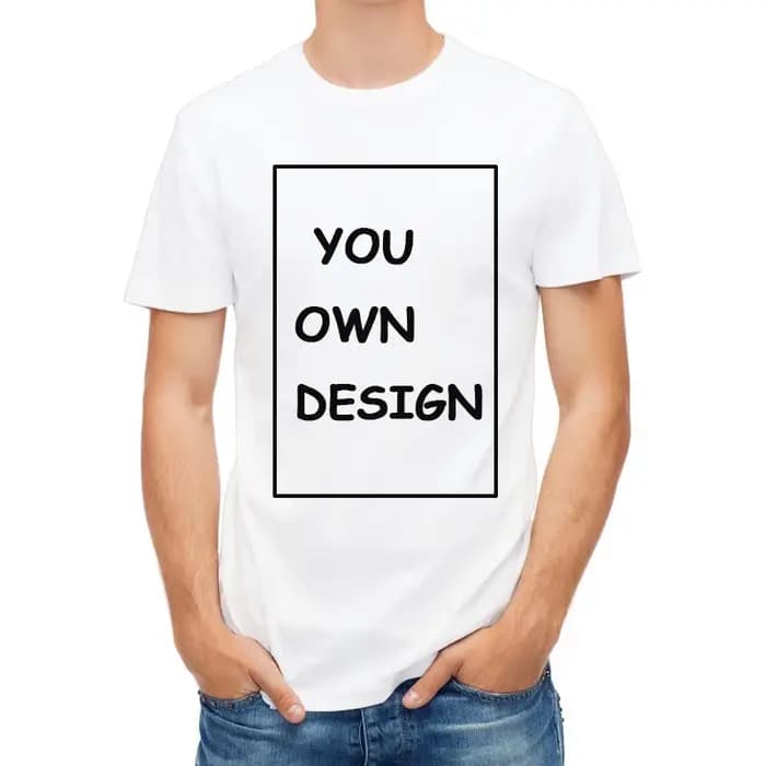 T-shirt personnalisé pour hommes