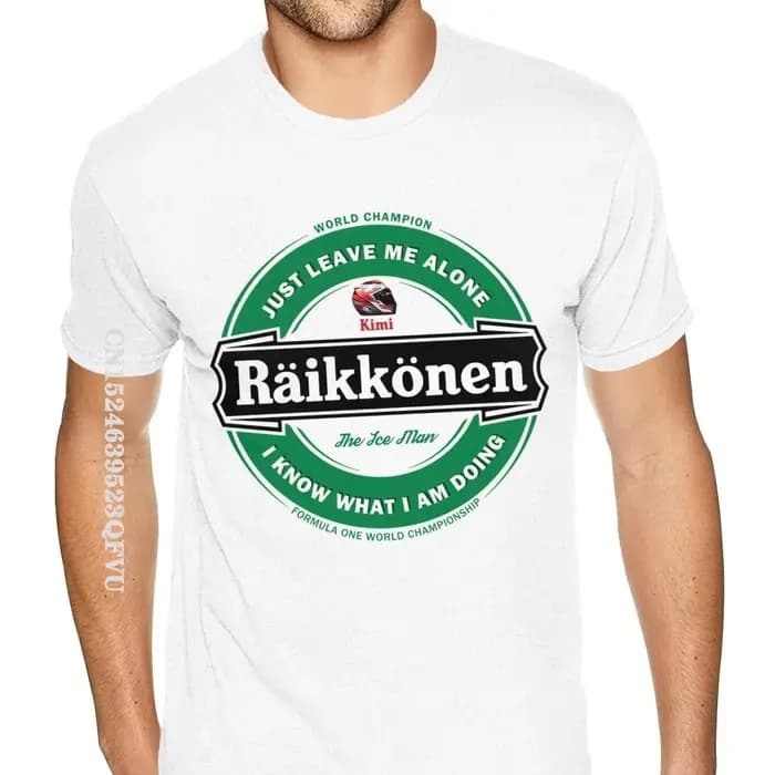 Kimi Raikkonen – t-shirt surdimensionné pour hommes et femmes