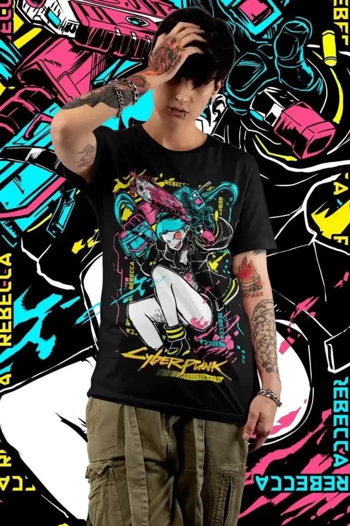 T-shirt Neon Runners, DAVID & LUCY