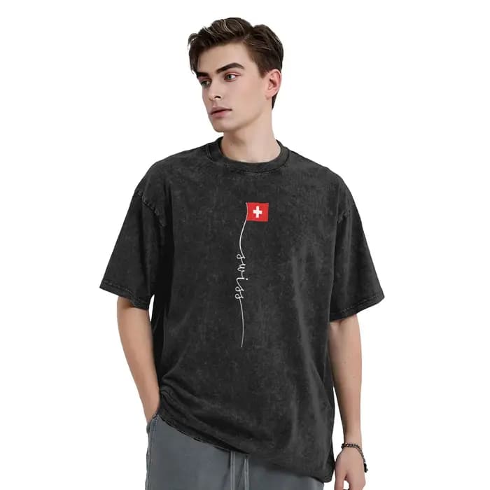 T-shirt en coton pour hommes