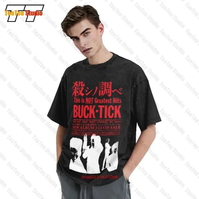 T-shirt surdimensionné vintage Buck Tick