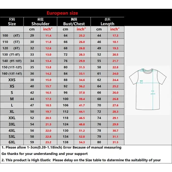 T-shirt à manches courtes pour hommes