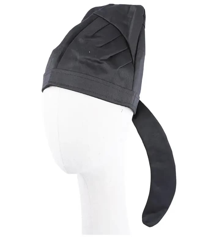 Casquettes générales noires réglables pour adultes et enfants