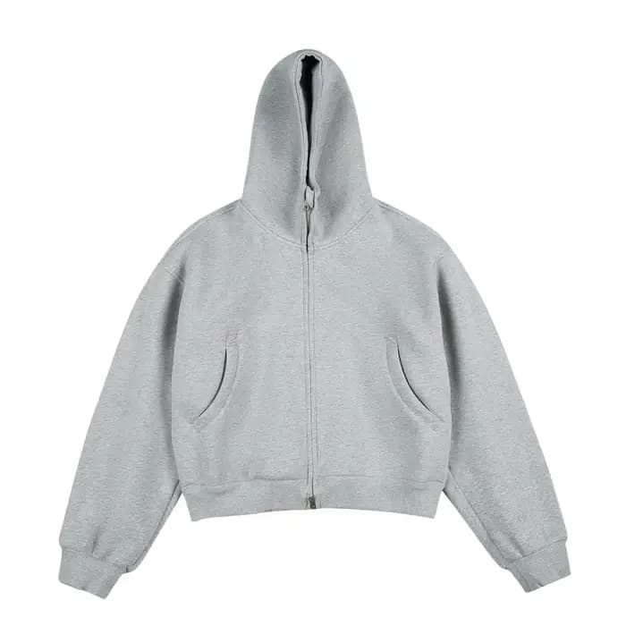 Sweat à capuche court américain ultra-lourd 500Gsm