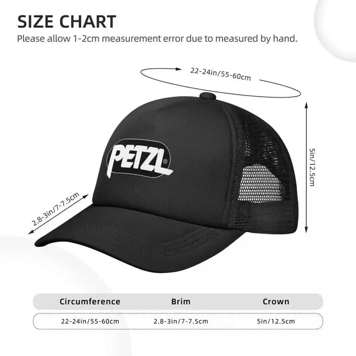Sport escalade Petzl maille casquettes de Baseball Snapback mode chapeaux