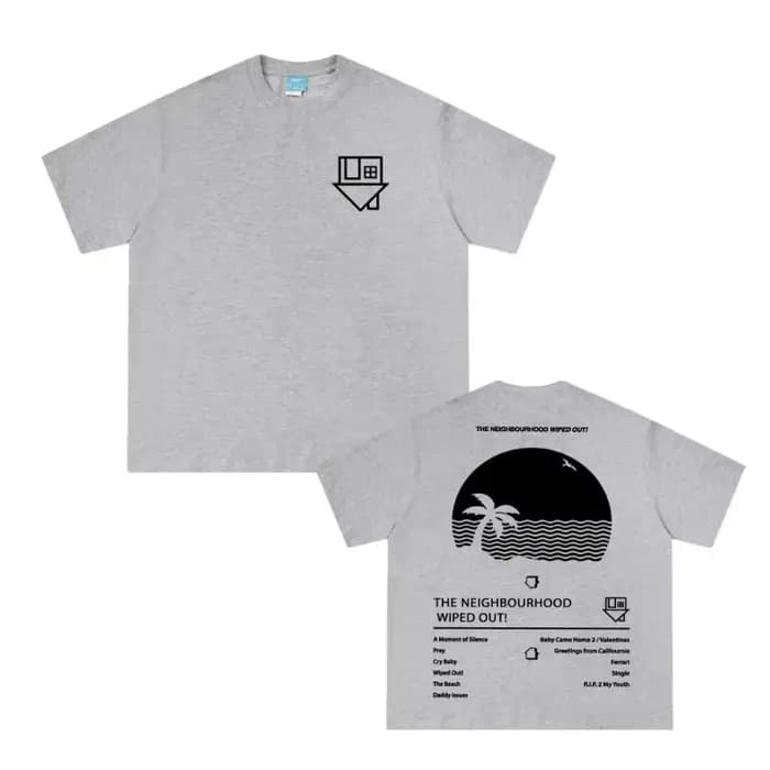 Le quartier T-Shirt Hip Hop graphique pour hommes