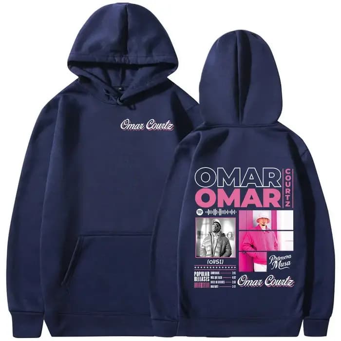 Omar Courtz Primera Musa Album Tour Merch sweat à capuche pour homme femmes vêtements mode sweats