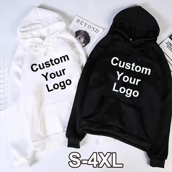 Sweat à capuche personnalisé avec votre logo pour hommes et femmes