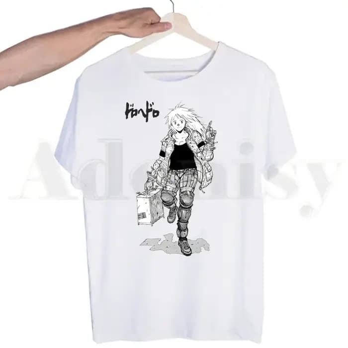 Dorohedoro héros horreur japonais Anime Manga T-shirts hommes mode été T-shirts t-shirt haut T-shirt