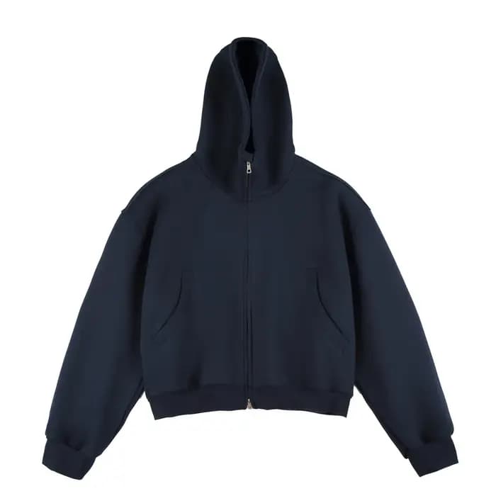 Sweat à capuche court américain ultra-lourd 500Gsm