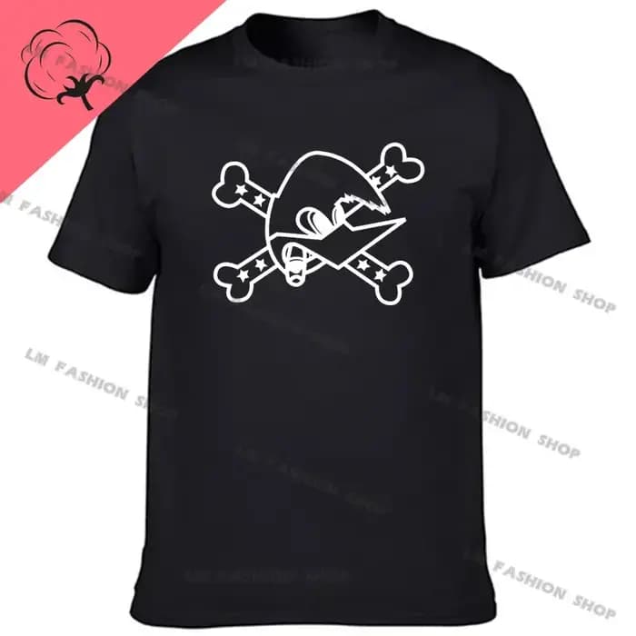 Coton haut d'été t-shirts homme drôle T-shirt Camiseta Loquillo Y Los Trogloditas Negra cadeaux de noël
