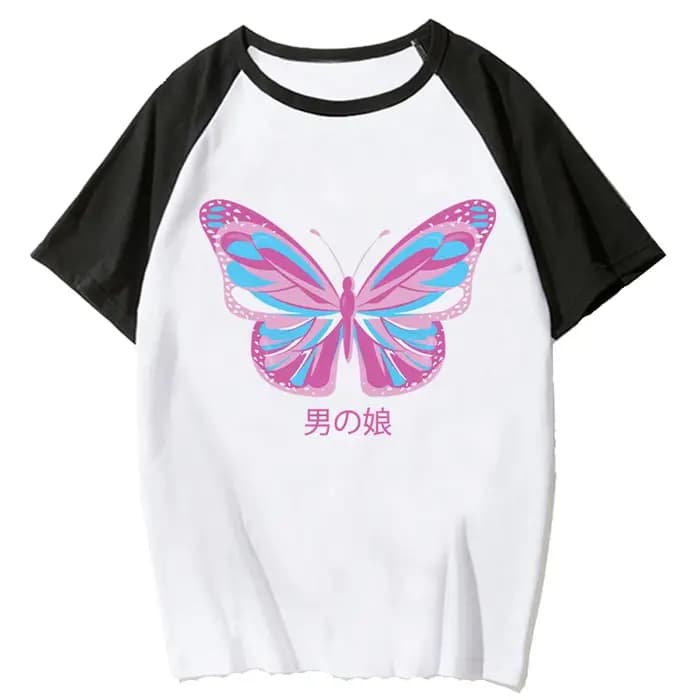 Femboy t-shirts femmes graphique manga t-shirt femme streetwear