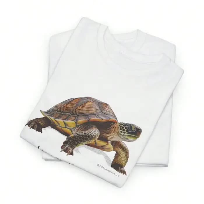 Mode T-shirt tortue à mouvement lent