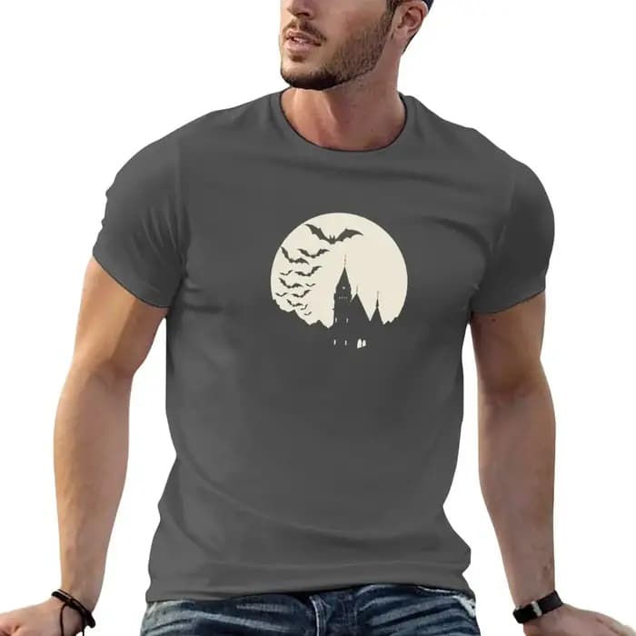 Ravenloft by the moon T-Shirt t-shirt pour hommes 100% coton