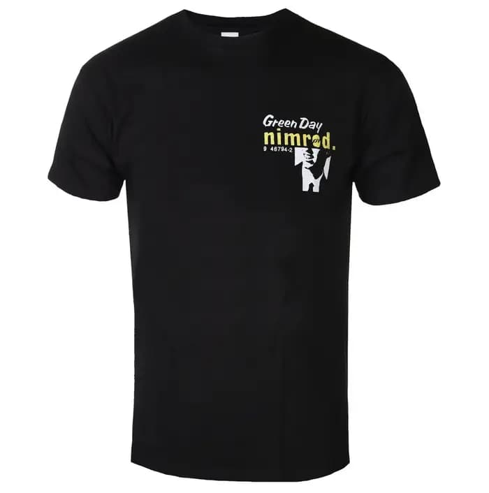 T-shirt graphique Green Day American Idiot Heart Grenade