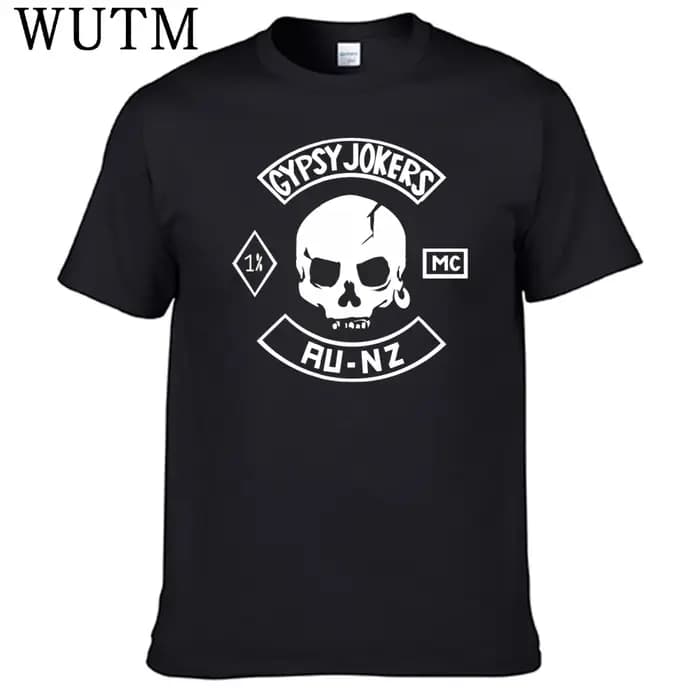 T-shirt Gypsy Jokers MC 100% coton pour hommes