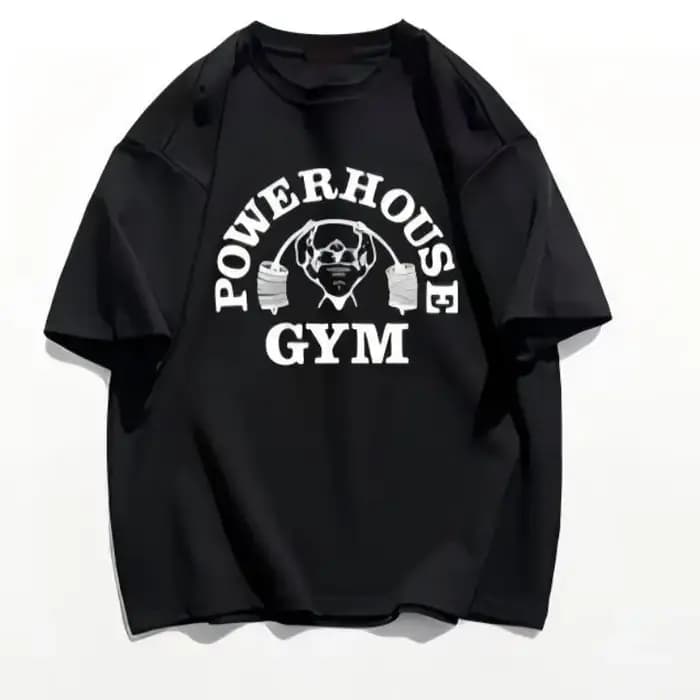 T-shirt de sport, haut graphique Powerhouse Gym