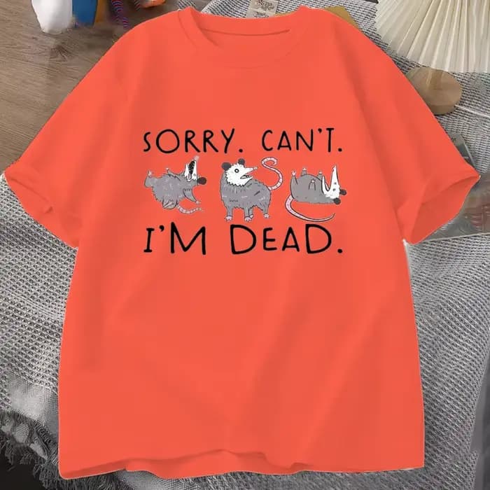 Nouveau Possum T-Shirt pour Opossum amant drôle graphique