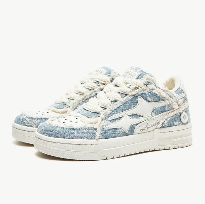 Femmes chaussures pour hommes Tennis rétro mode étoile