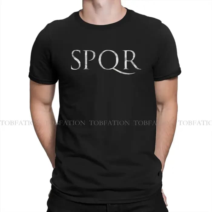 T-shirt à col rond en coton pour hommes