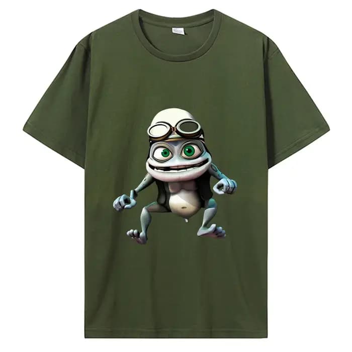 T-Shirt à Manches Courtes en Coton pour Homme