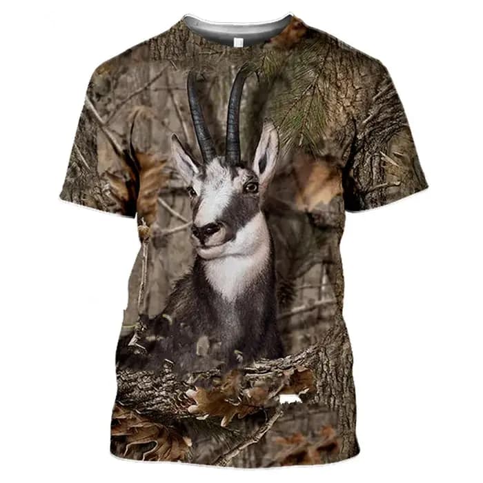 T-shirt de camouflage 3D pour hommes et femmes