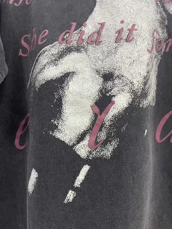 High Street – T-shirt ample à manches courtes pour hommes et femmes