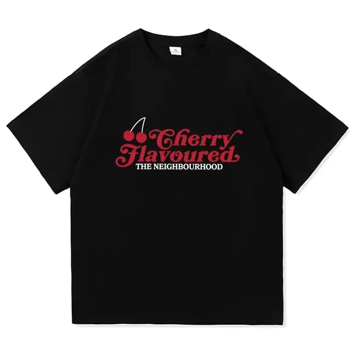 T-shirt à saveur de cerise The Neighborhood, T-shirt graphique The NBHD, Hip Hop, unisexe, streetwea