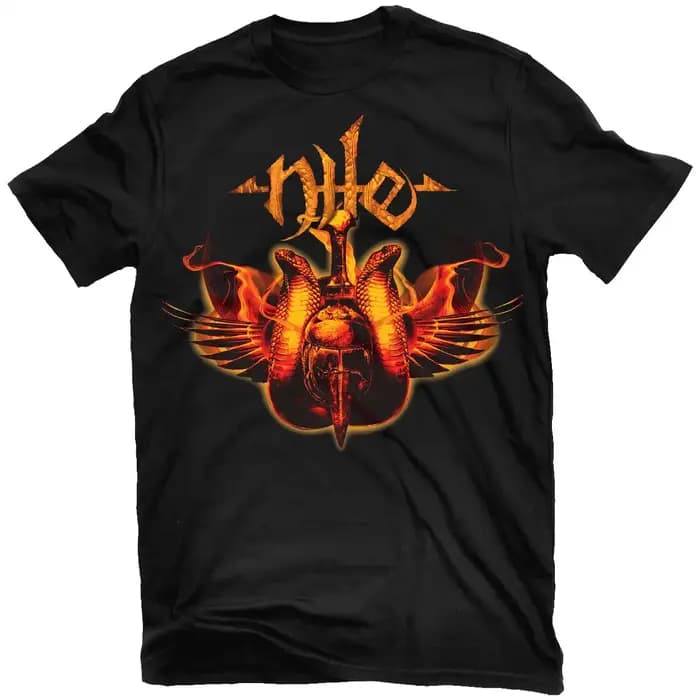 T-shirt graphique Nile Annihilation of The Wicked Rock Band