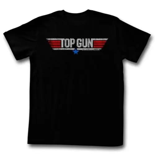Hommes t-shirt marque coton t-shirt été hauts à la mode pistolet film Logo sous licence adulte chemi
