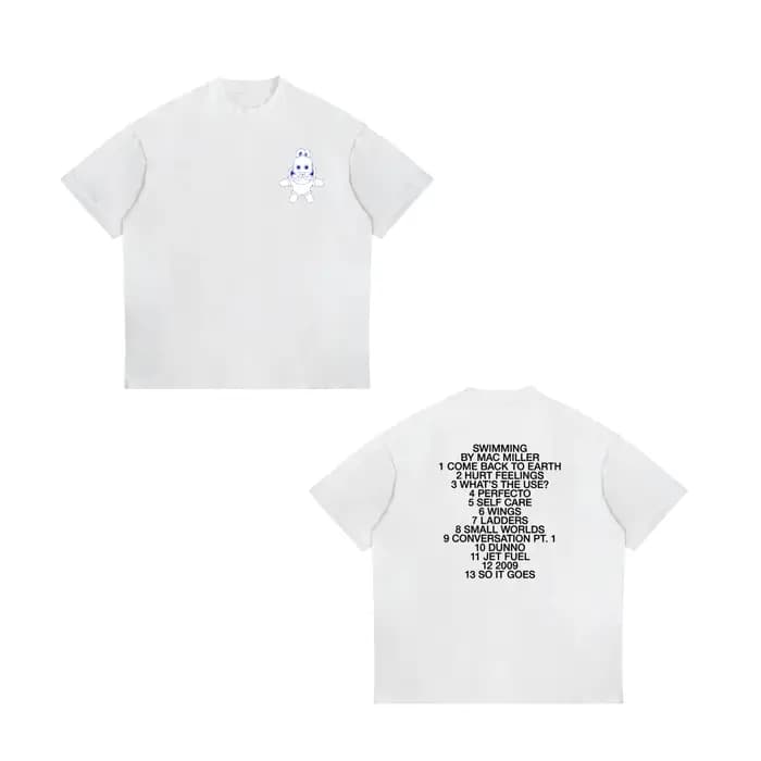 T-shirt rétro Mac Miller pour le printemps et l'été