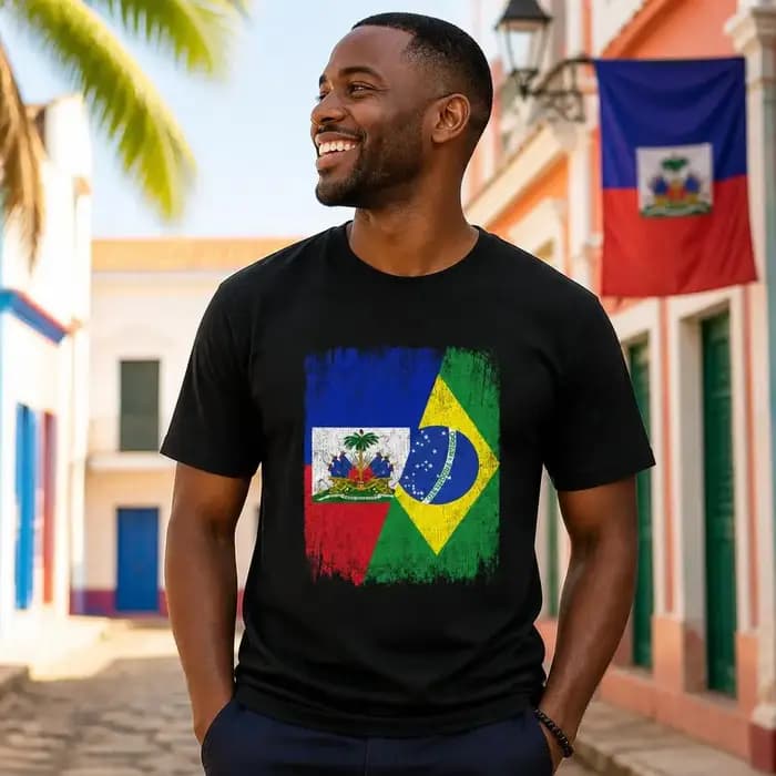 T-shirt rétro pour homme