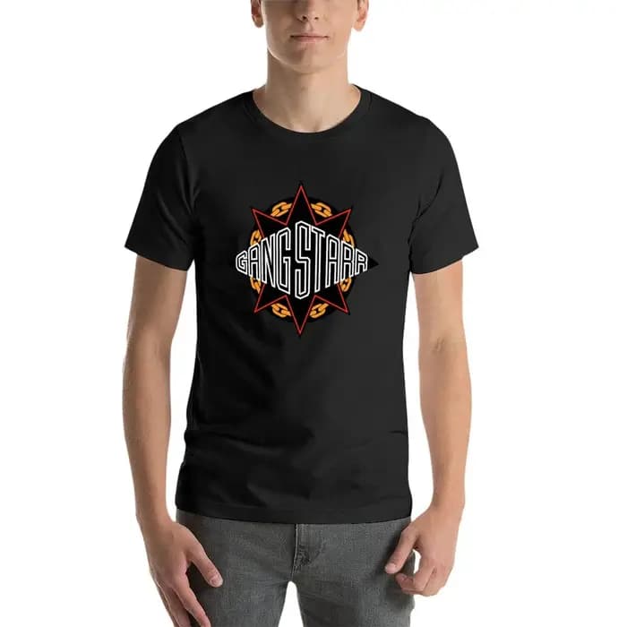 Gangstarr Logo T-Shirt Classique pour Fans de dehors