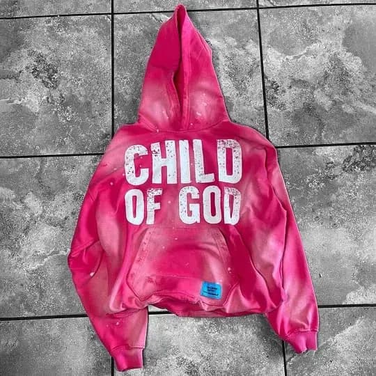 Sweat à capuche enfant de Dieu pour hommes et femmes