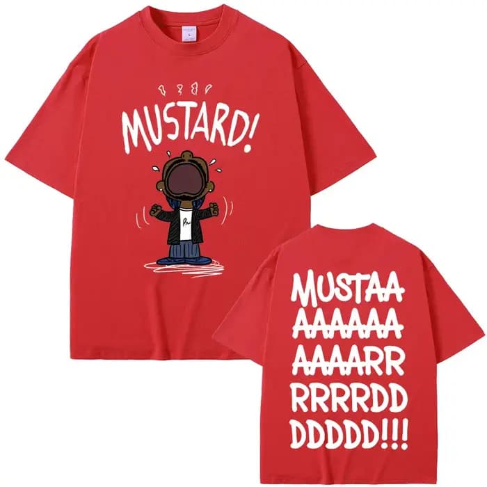 Rappeur Kendrick Lamar pas comme nous moutarde drôle impression T-shirts hommes femmes Hip Hop musiq