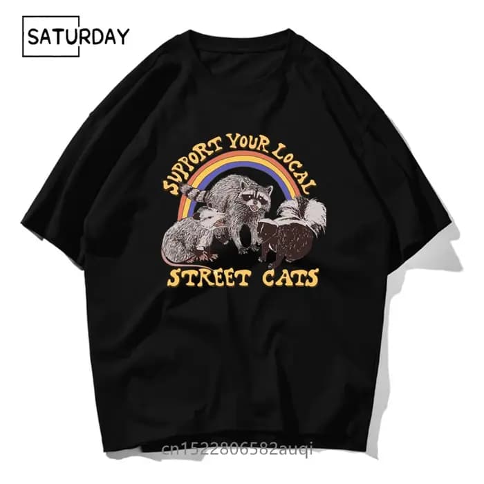 T-shirt Manches Courtes pour Homme et Femme, Streetwear Décontracté, Cool, 100% Coton, Chic, Fille,