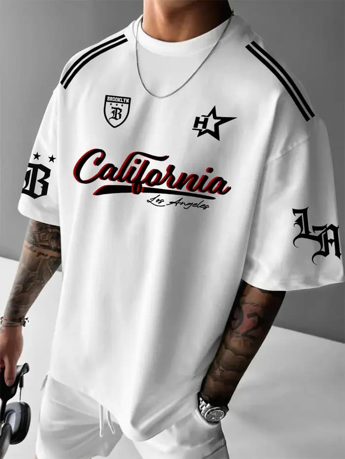 T-shirt imprimé pour hommes