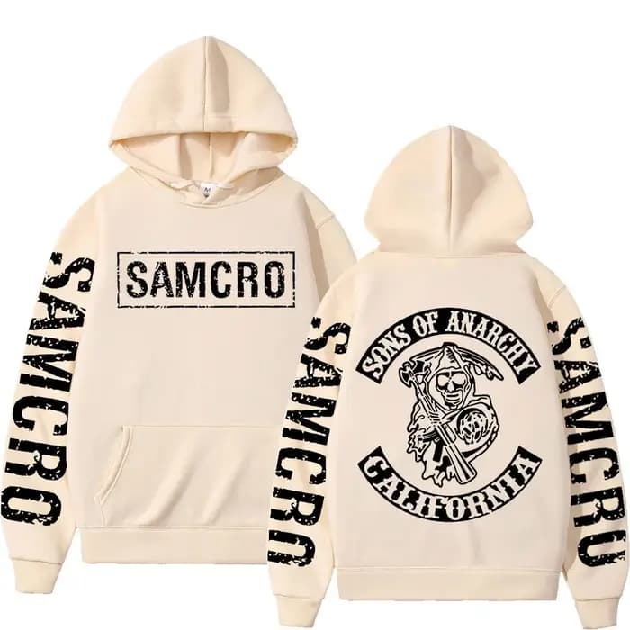 TV Play Sons of Anarchy sweat à capuche imprimé hommes femmes vêtements gothique Vintage sweats