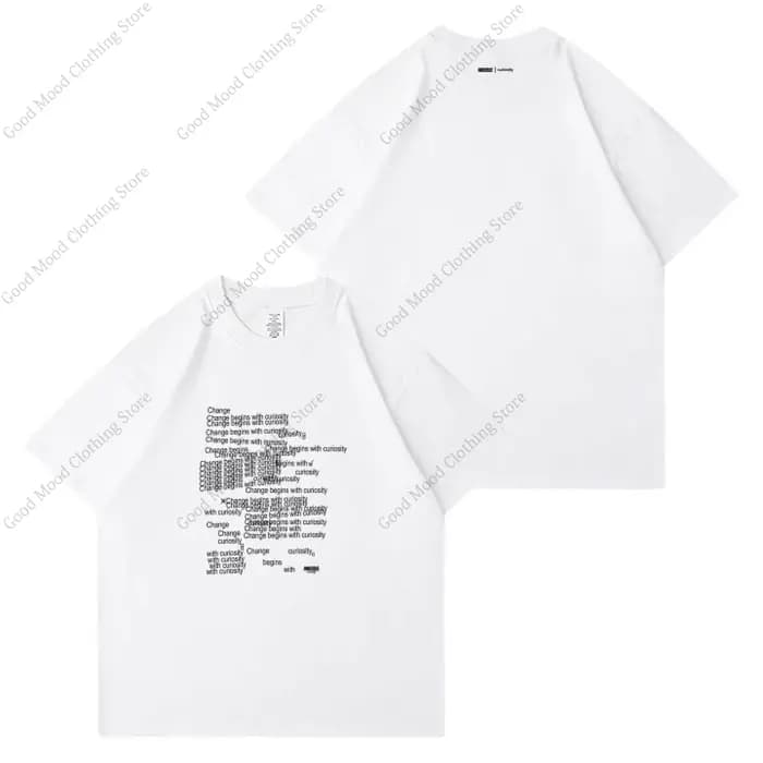 T-shirt AND2BLE Streetwear tendance avec imprimé lettres