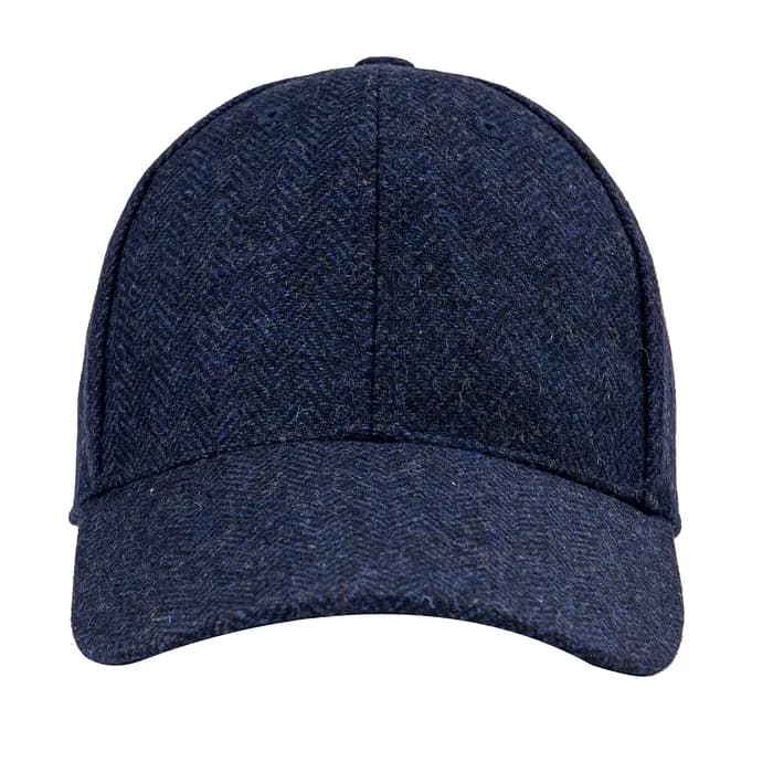 Botvela – casquette de Baseball en Tweed à chevrons pour hommes
