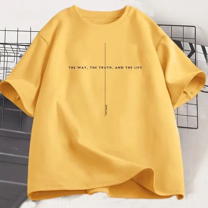 T-shirt John 14:6 Yeshua Jésus est roi Merch