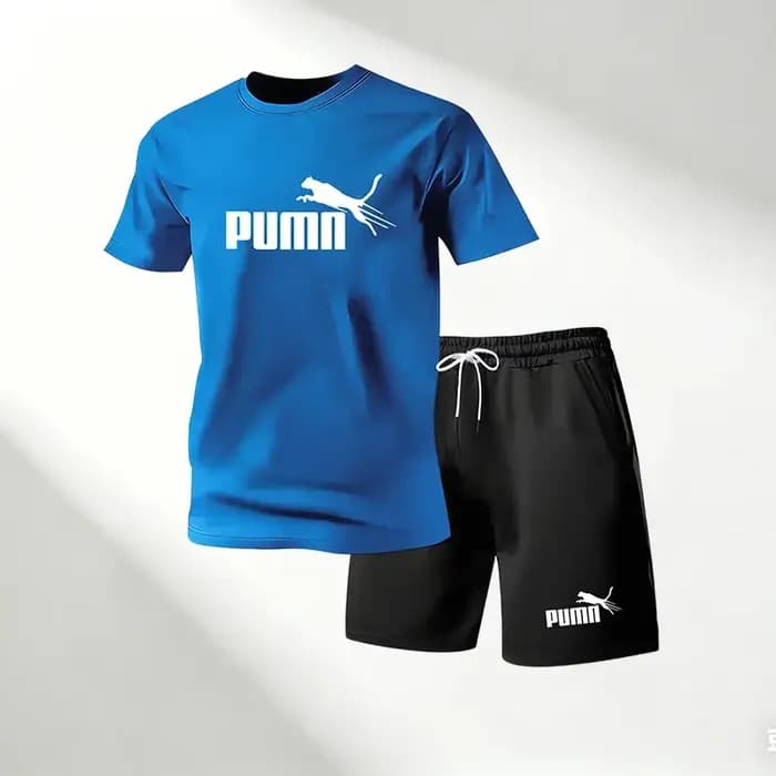 Offre Spéciale 2026 – Ensemble T-shirt et Short de Sport pour Homme